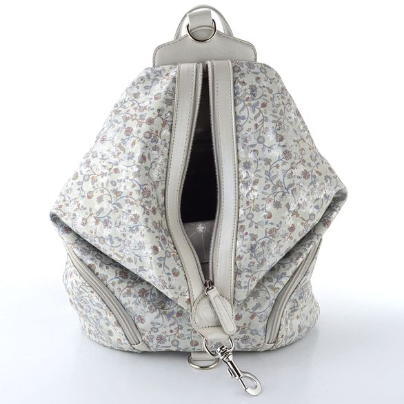 Rieker batoh s květinkovým vzorem hellgrau-multi/perlmutt H1055-93