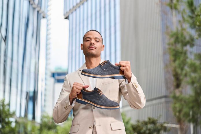 Rieker pánské polobotky tmavě modré 16504-16