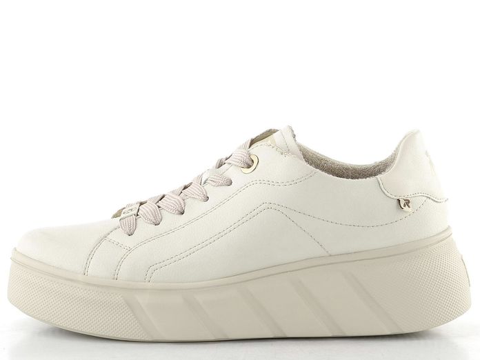 Rieker Sport dámské tenisky offwhite W2601-82
