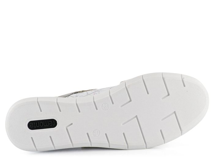 Remonte baleríny s páskem Weiss/Silver R7104-80