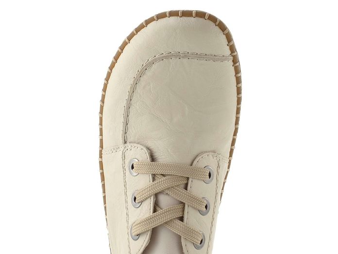 Rieker šněrovací polobotky krémové N2402-60