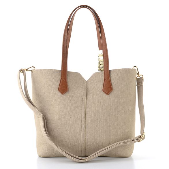 Rieker shopper kabelka se stuhou beige H1045-60