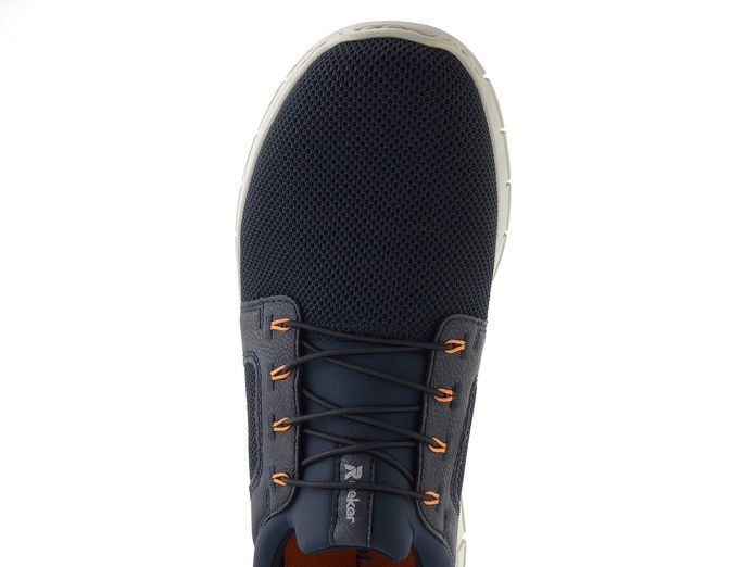 Rieker modré pánské polobotky B7796-14