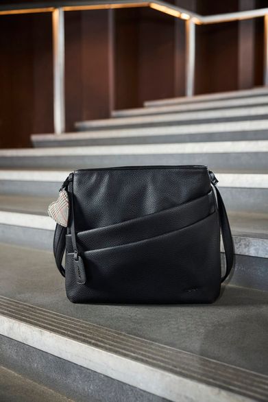Rieker crossbody kabelka černá se srdcem H1005-02