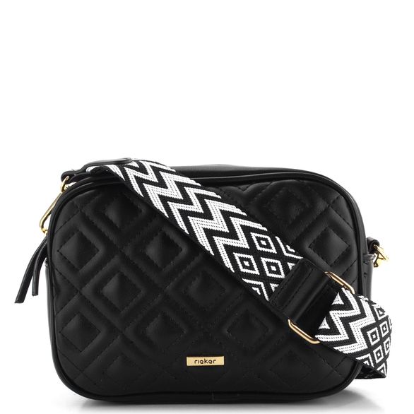 Rieker crossbody kabelka se vzorem černá H1500-00