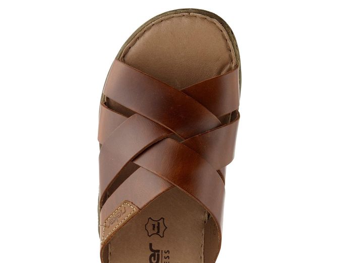 Rieker pánské pantofle hnědé 22092-24