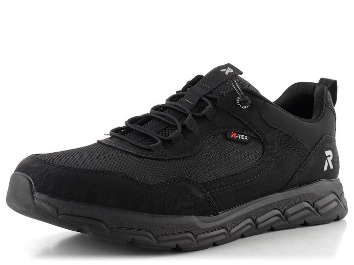 Rieker Sport pánské černé tenisky s membránou 09105-00