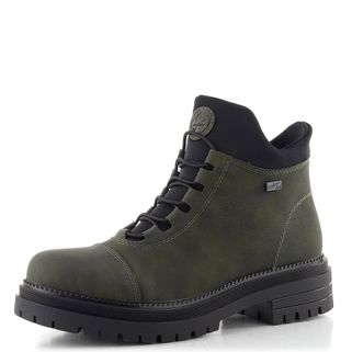 Rieker šněrovací kotník s membránou forest/schwarz Y3163-54