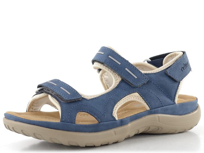 Rieker modré sportovní sandály 64856-14
