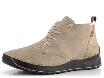 Rieker kotník na vyšší podešvi béžový 51510-60