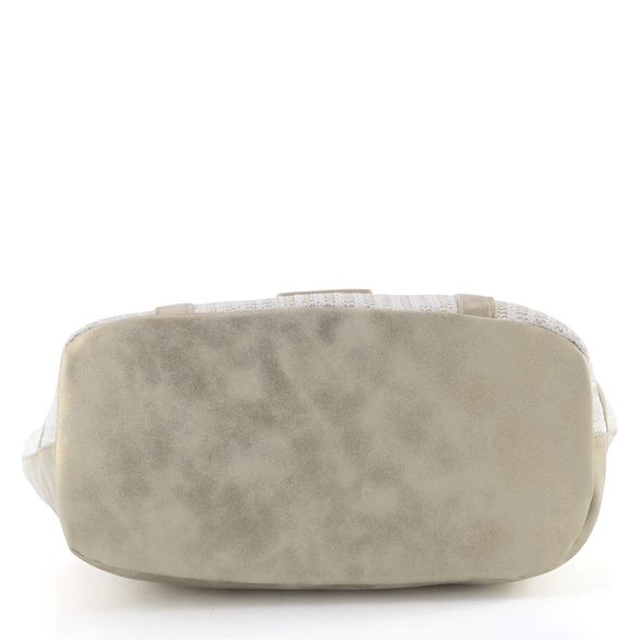 Remonte shopper kabelka weiss-gold/muschel Q0764-80